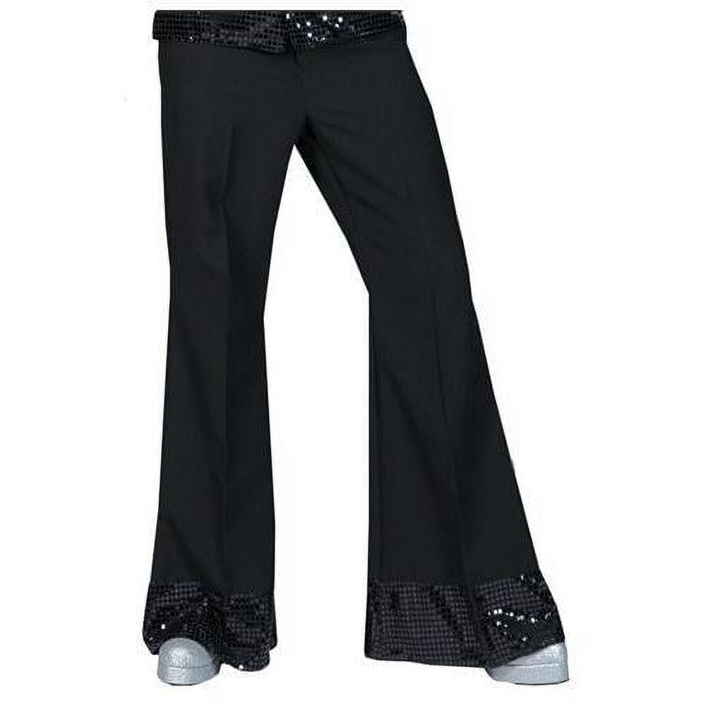  Men's 70's Disco Sequin Pants Costume - Size Large
