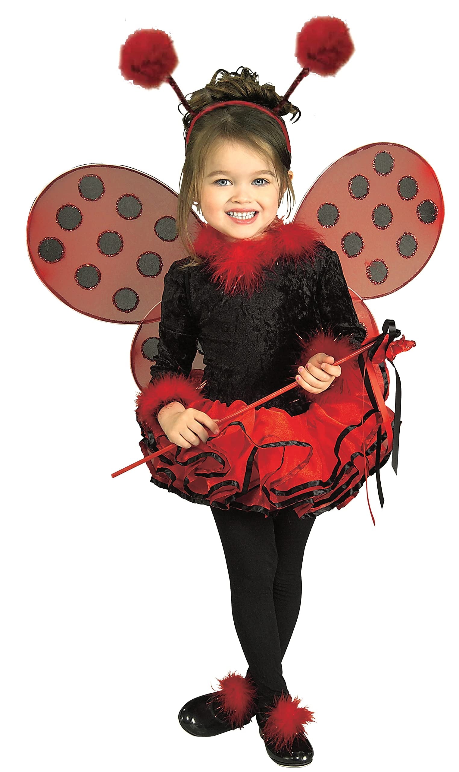  Cute Lil Lady Bug Costume for Kids, Girls Small