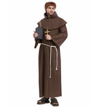 Medieval Monk Plus Halloween Costume