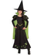 Rubie's Wizard of Oz Wicked Witch of the West Girl's Halloween Fancy-Dress Costume for Child, S