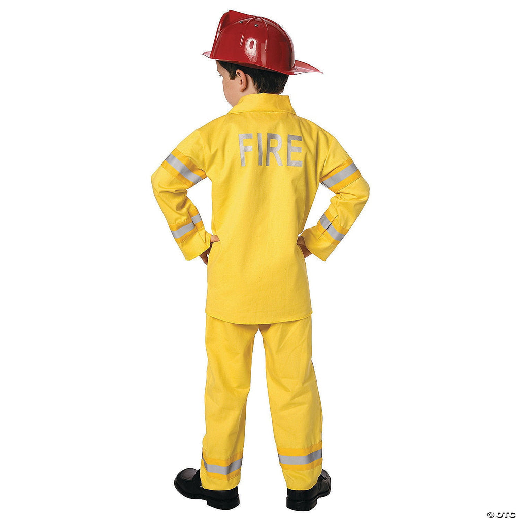  LF3522CMD Boy's Fire Fighter Fireman Costume - Medium