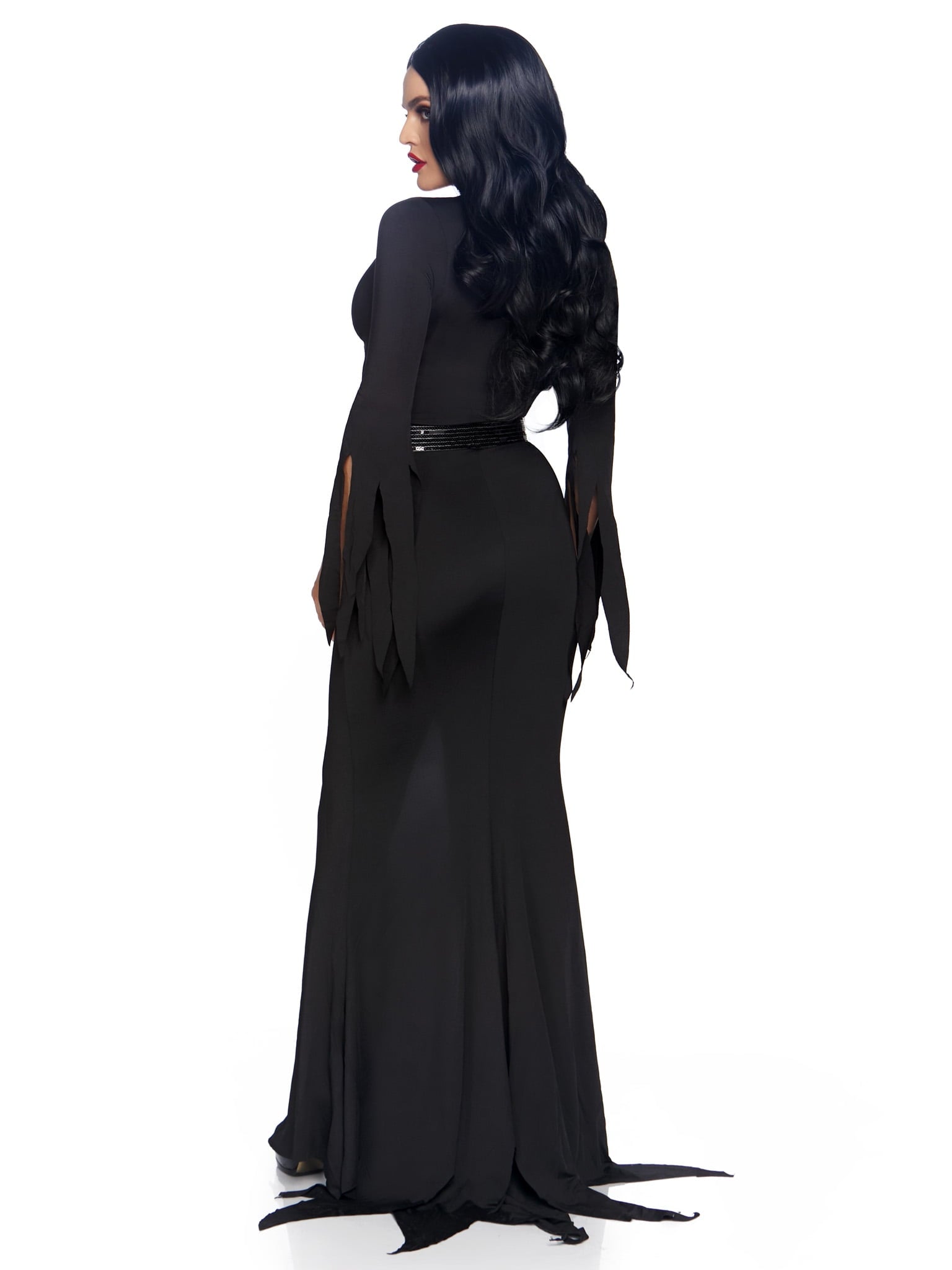Leg Avenue Immortal Morticia Mistress of the Dark Women's Halloween Fancy-Dress Costume for Senior, XL