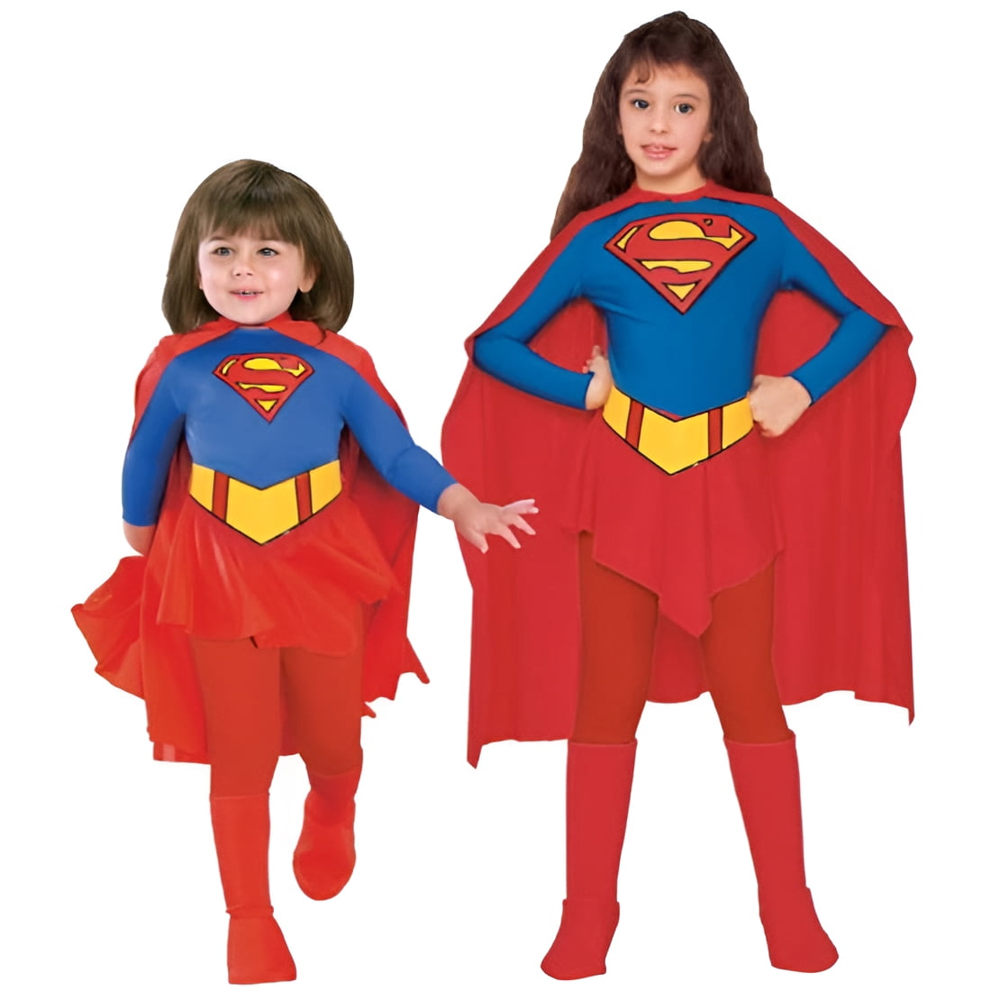 DC Comics Supergirl Deluxe Costume for Toddlers by , Girls 2T-4T