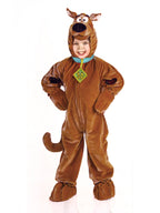  Kids' Deluxe Scooby Doo Jumpsuit Costume - Size 6-8