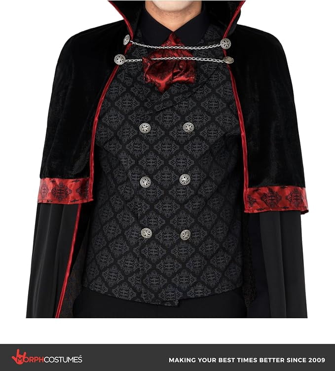  Mens Jack the Ripper Costume Adult Serial Killer Halloween Halloween Black M