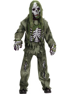 FunWorld Costumes Drowned Skeleton Zombie Boy's Costume Large 12-14