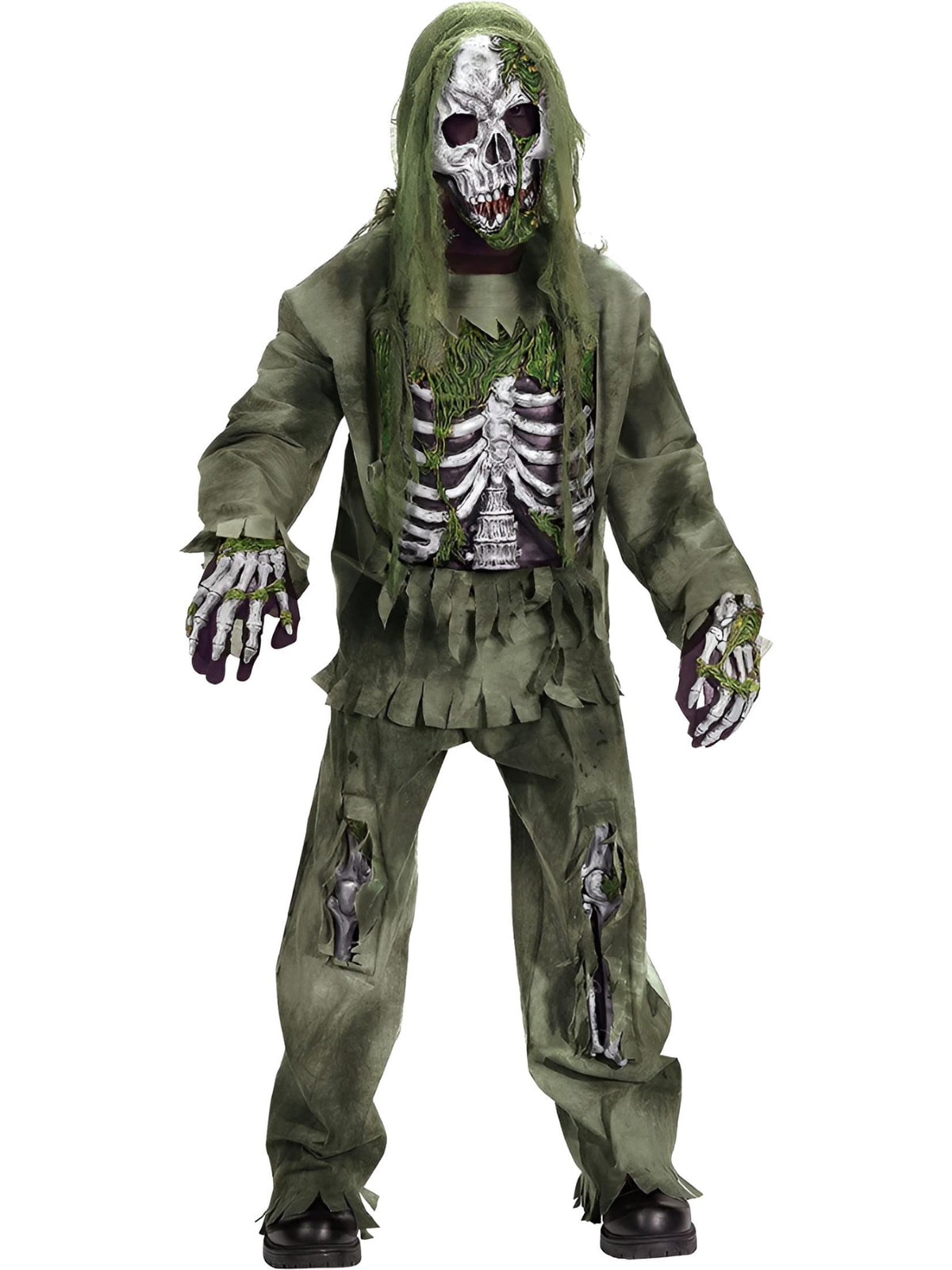 FunWorld Costumes Drowned Skeleton Zombie Boy's Costume Large 12-14