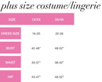 Leg Avenue Jersey Spiderweb Extra Roomy Women's Halloween Fancy-Dress Costume for Adult, Plus XL Plus