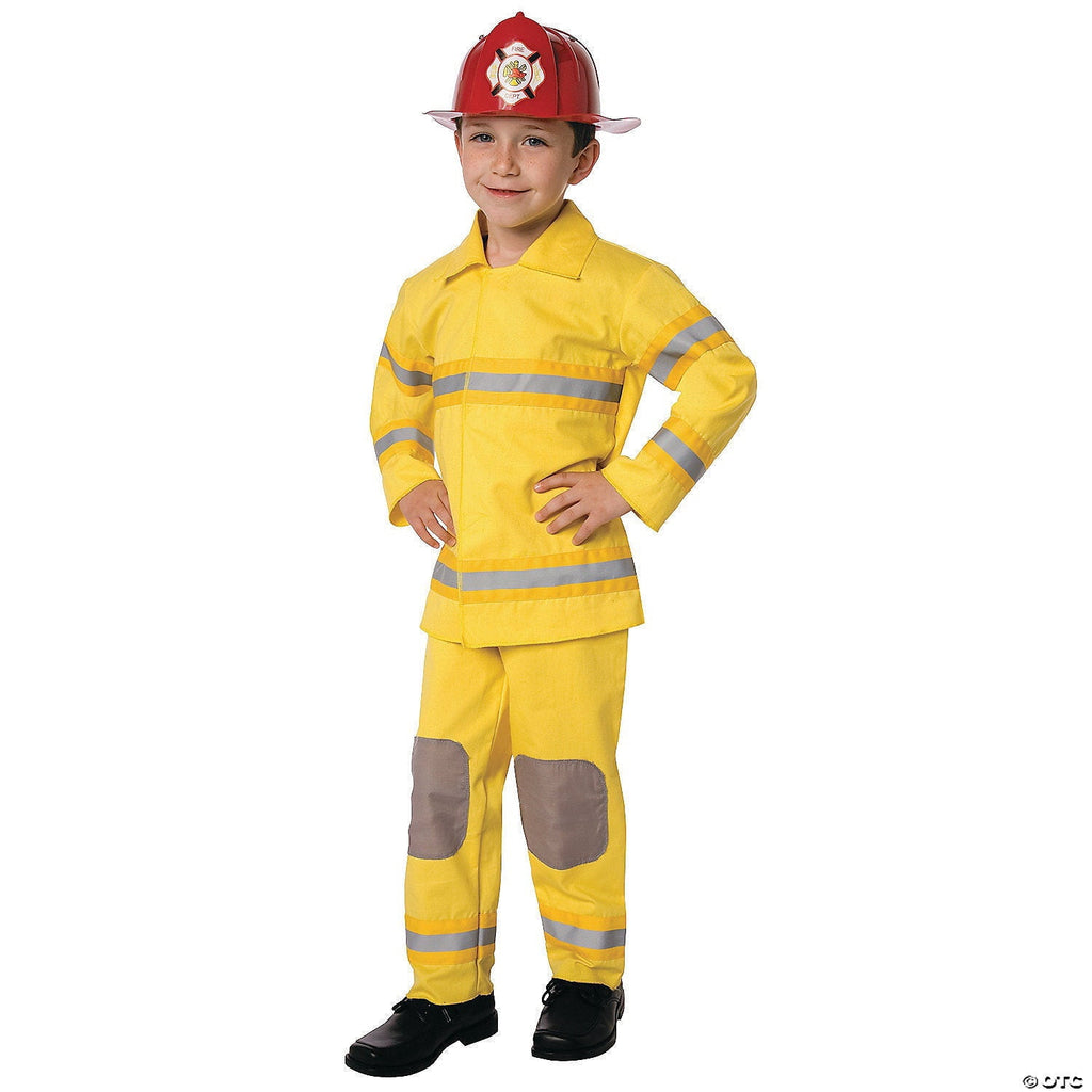  LF3522CMD Boy's Fire Fighter Fireman Costume - Medium