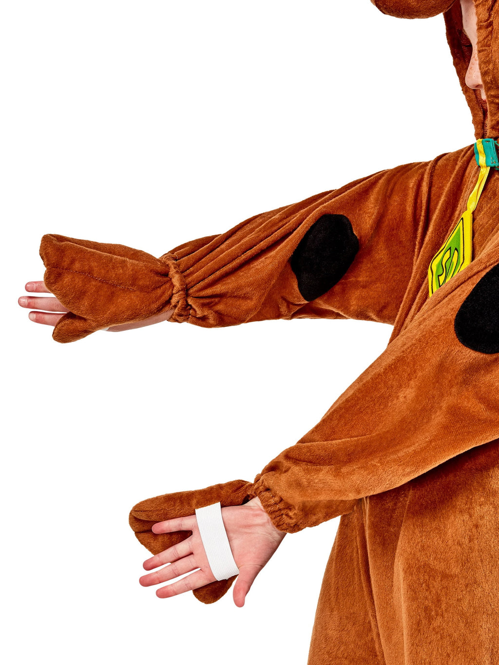 Kids' Deluxe Scooby Doo Jumpsuit Costume - Size 6-8