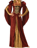 Renaissance Maiden Women's Halloween Fancy-Dress Costume for Adult, Regular L