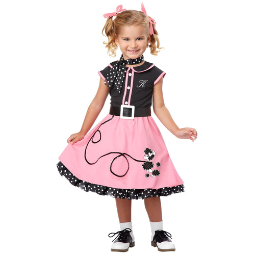 50's Poodle Cutie Toddler Costume