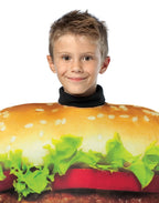  Cheeseburger Halloween Fancy-Dress Costume for Child, Little Boys One Size