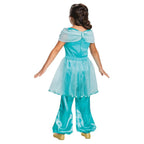 Disney's Aladdin Girls' Classic Jasmine Jumpsuit Costume - Size 4-6 - Blue