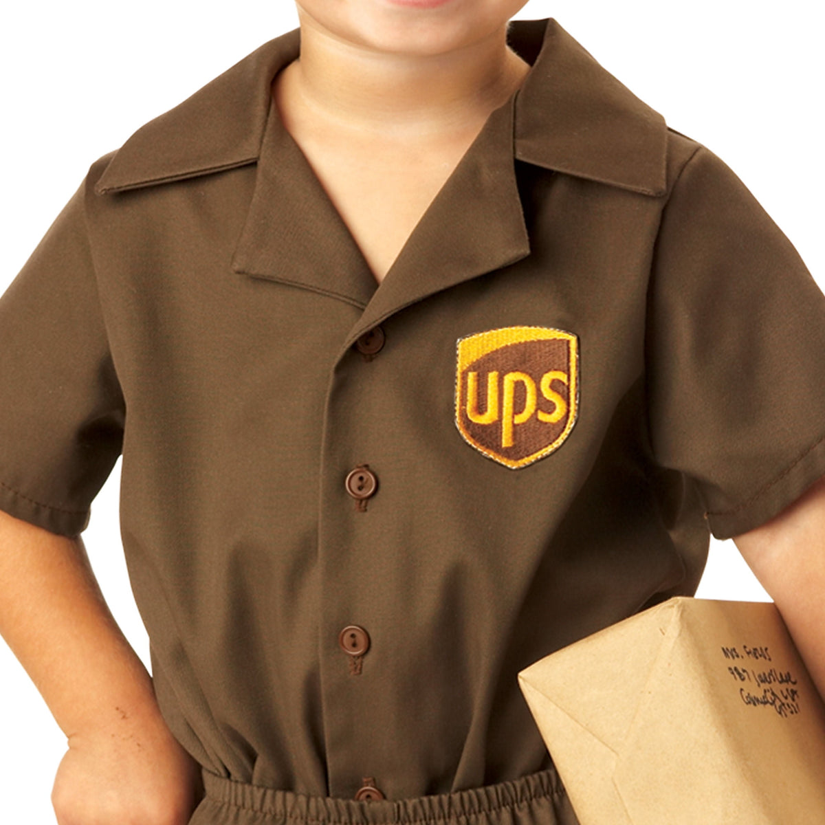 UPS Driver Toddler Halloween Costume