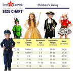  Wizard Costume for Kids - Warlock Robe and Set for Boys Purple