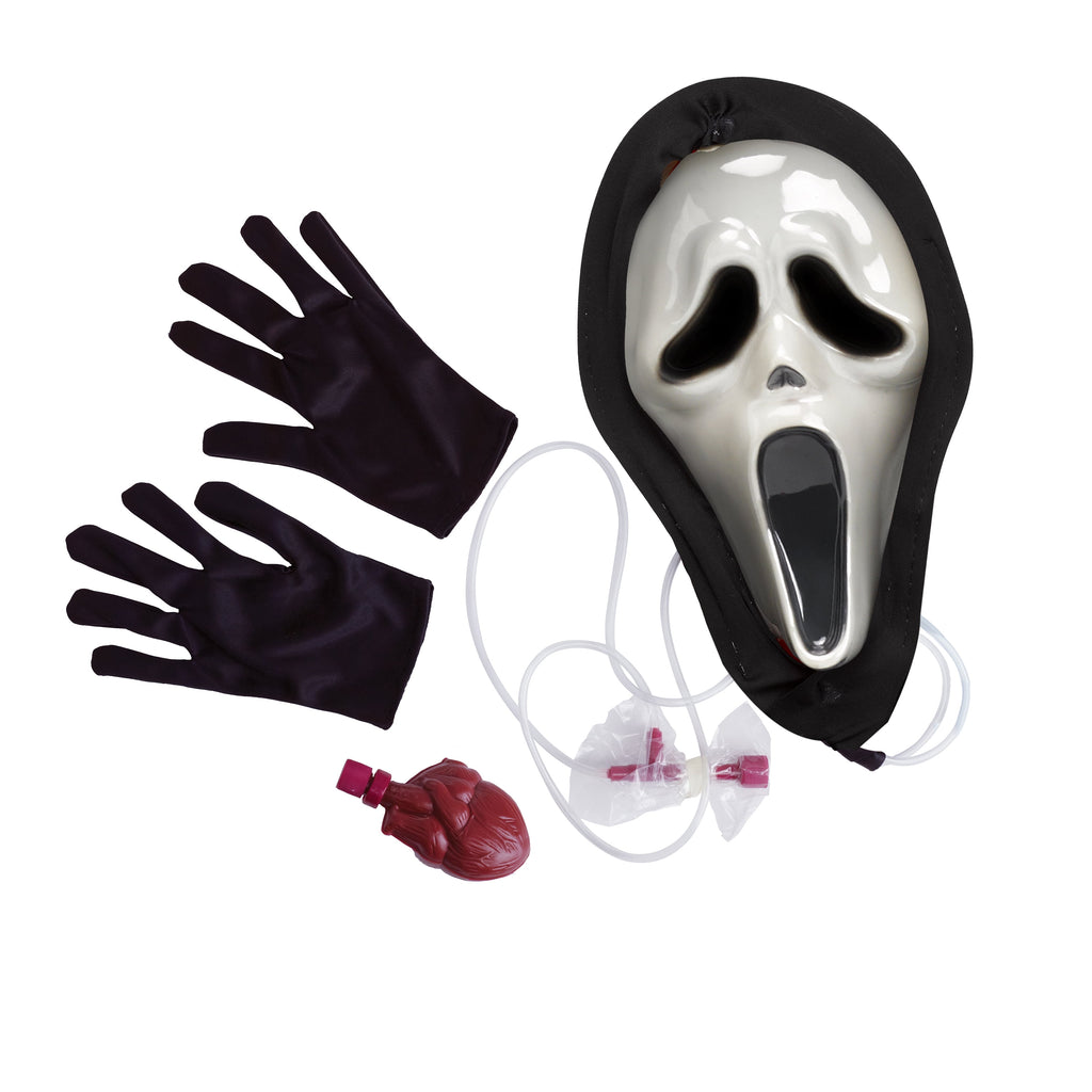 Officially Licensed Bleeding Ghost Face Halloween Costume for Children, Boys Size L (10/12), by 