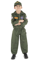  Top Gun Costume - Air Force Fighter Pilot Costume - WW2 Fighter Pilot Dress Up for Boys and Girls