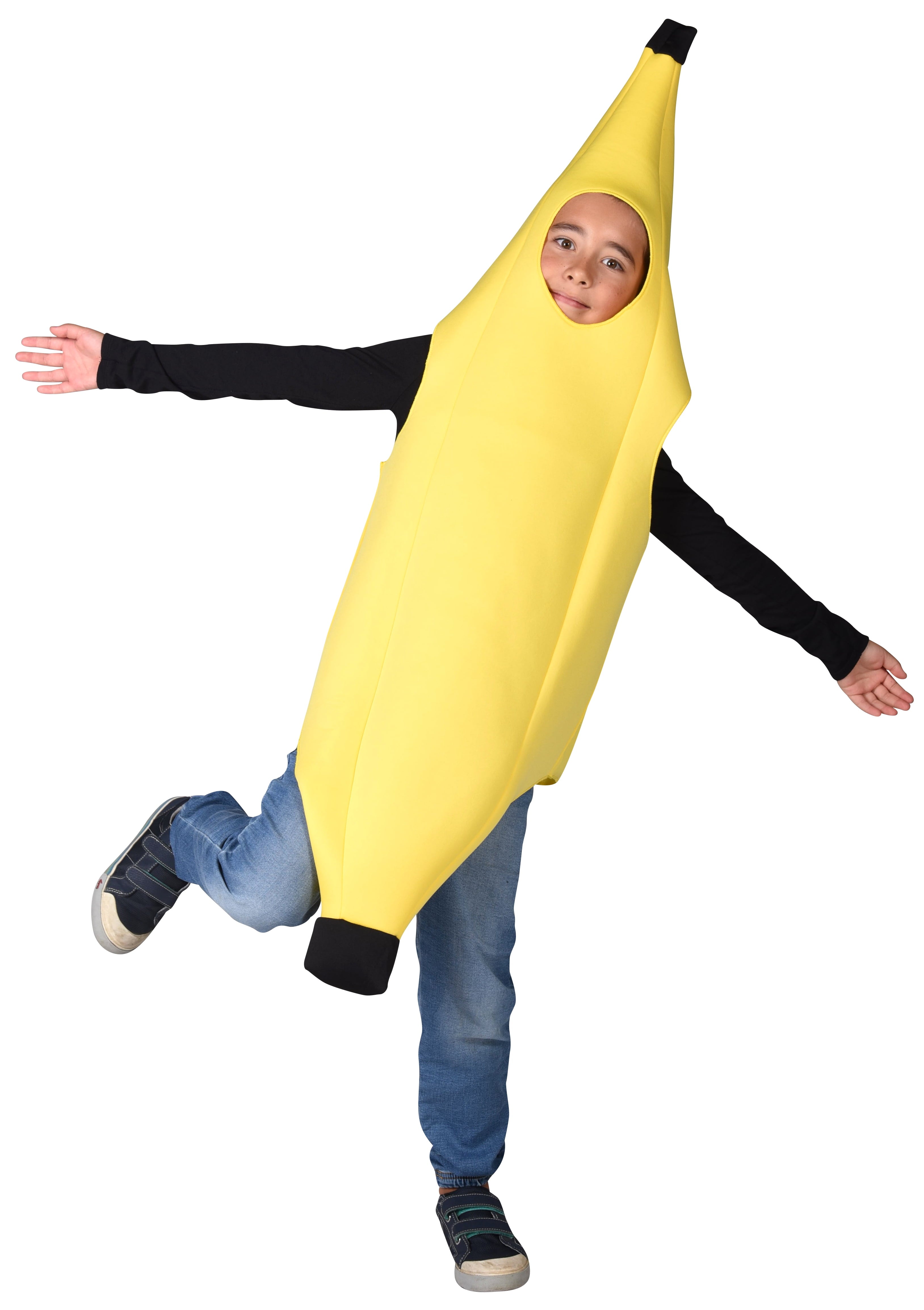 Deluxe Banana Boy's Halloween Fancy-Dress Costume for Child, One Size, 7-10