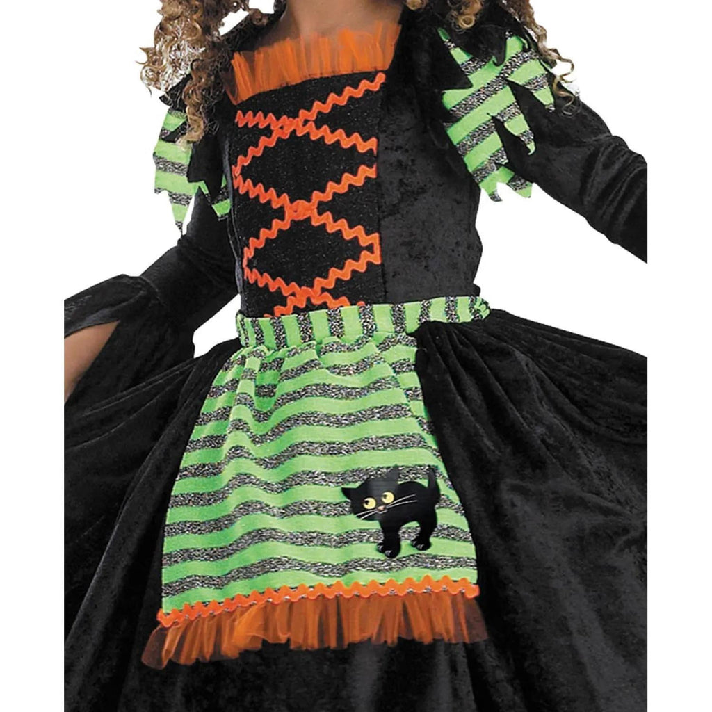  Toddler Girls' Witch Storybook Costume - Size 3T-4T
