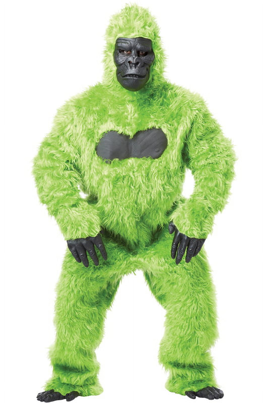  Gorilla Men's Halloween Fancy-Dress Costume for Adult, One Size
