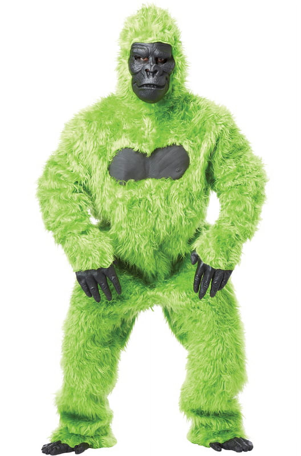  Gorilla Men's Halloween Fancy-Dress Costume for Adult, One Size
