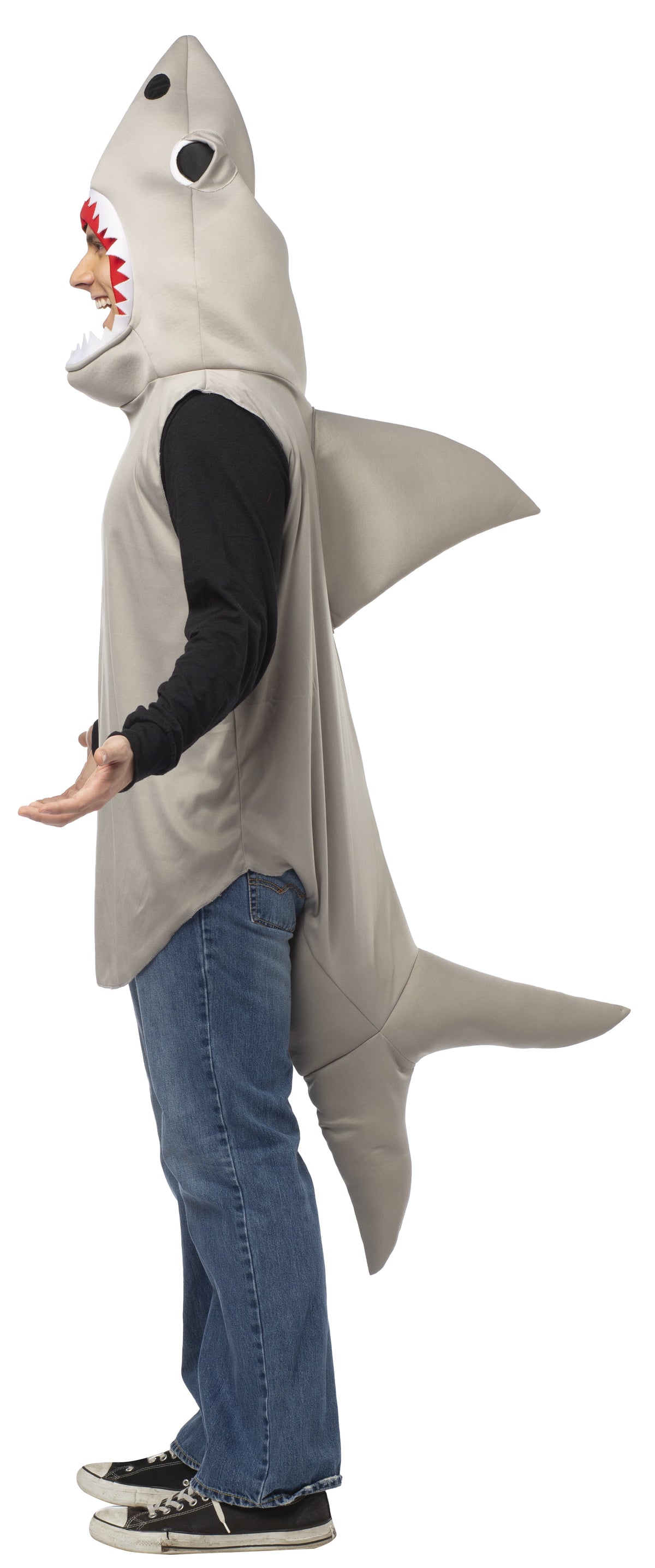  Sand Shark Animals Men's Halloween Fancy-Dress Costume for Adult, One Size