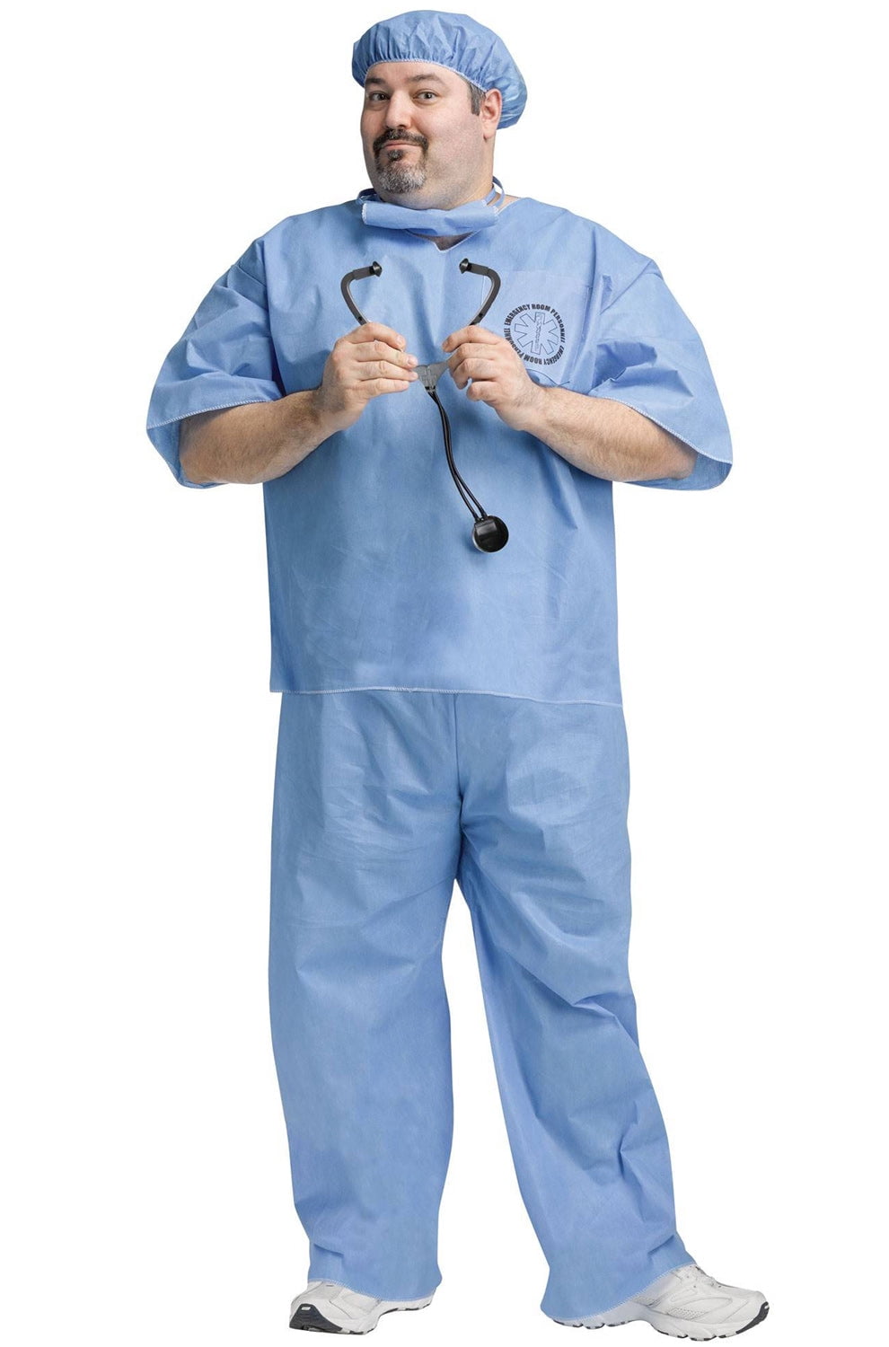  Doctor Men's Halloween Fancy-Dress Costume for Adult, One Size