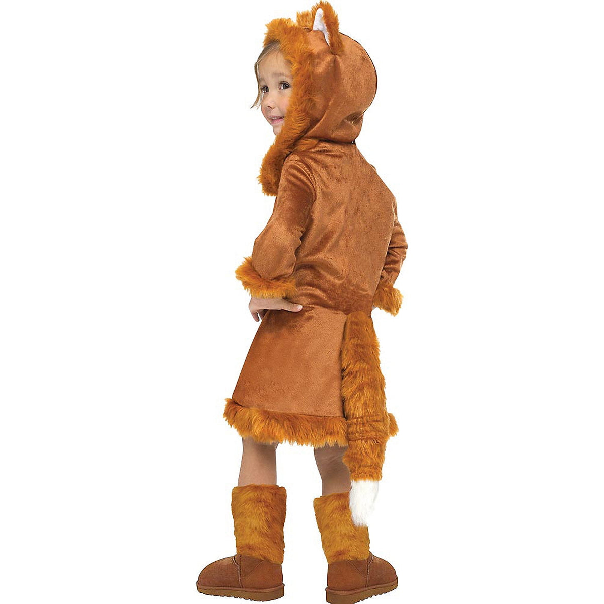  Sweet Fox Halloween Fancy-Dress Costume for Child, Big Girls M