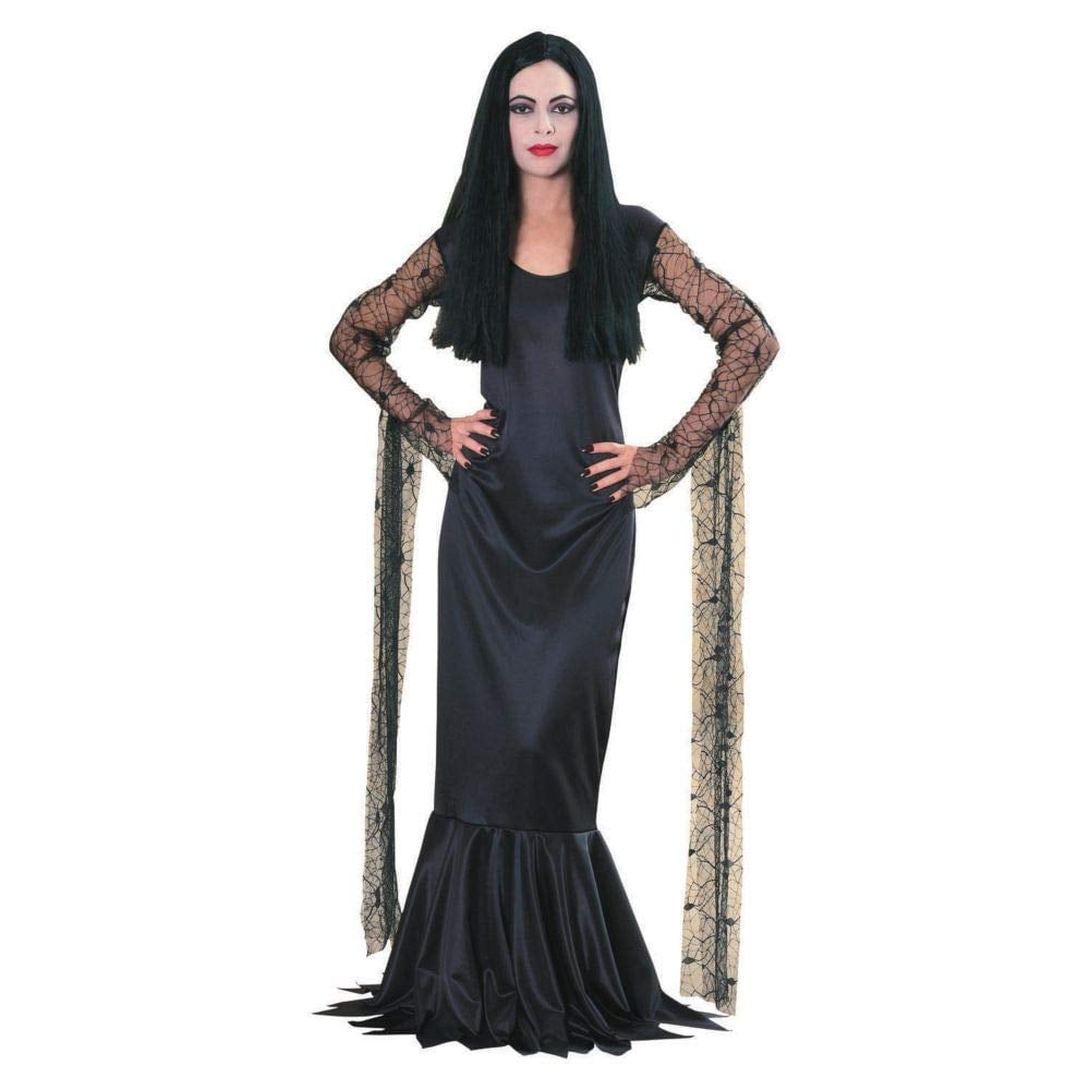 The Addams Family Morticia Addams Costume for Adults by , Women's Small