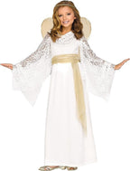 Angel Maiden Girl's Halloween Fancy-Dress Costume for Child, L