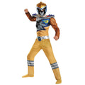 Boy\'s Gold Ranger Classic Muscle Halloween Costume - Dino Charge