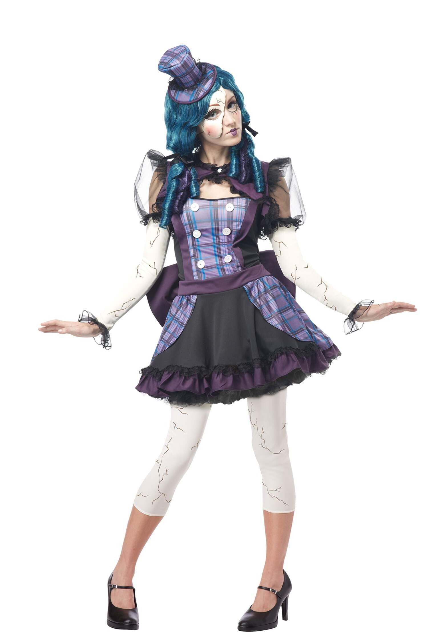 Broken Doll Womens Halloween Costume