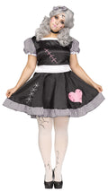 Broken Doll Halloween Fancy-Dress Costume for Adult, Women's Plus Size
