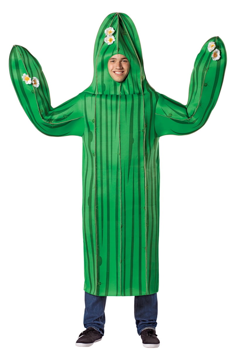 Cactus Men's Adult Halloween Costume, One Size, (40-46)