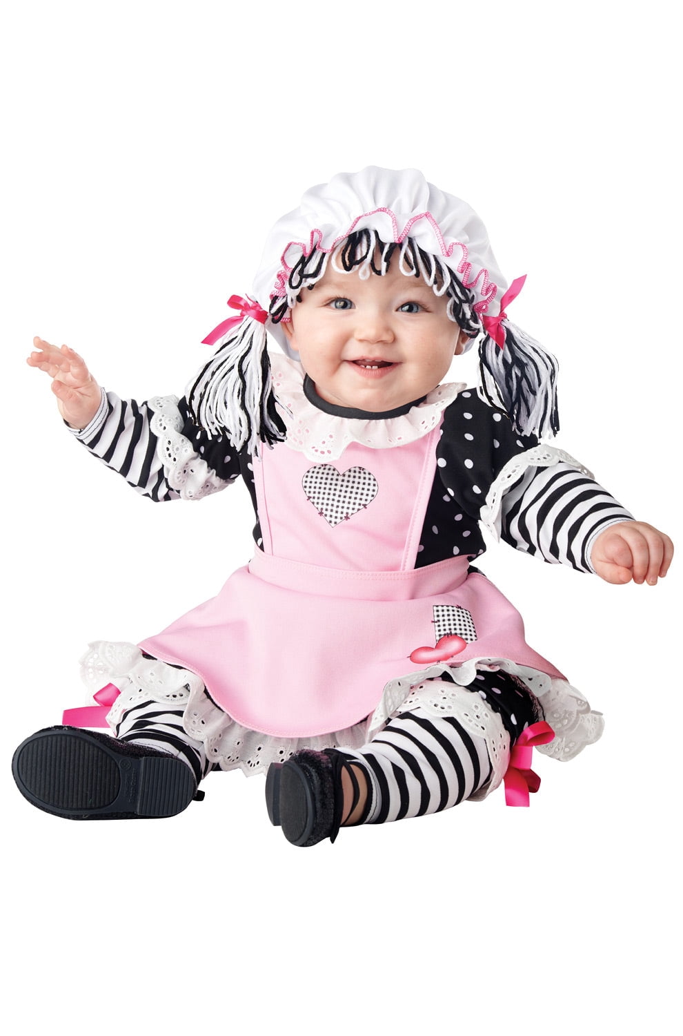 Rag Doll Girl's Halloween Fancy-Dress Costume for Infant, Toddler 12-18 Months
