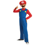  Boys' Classic Mario Jumpsuit Costume - Size 7-8