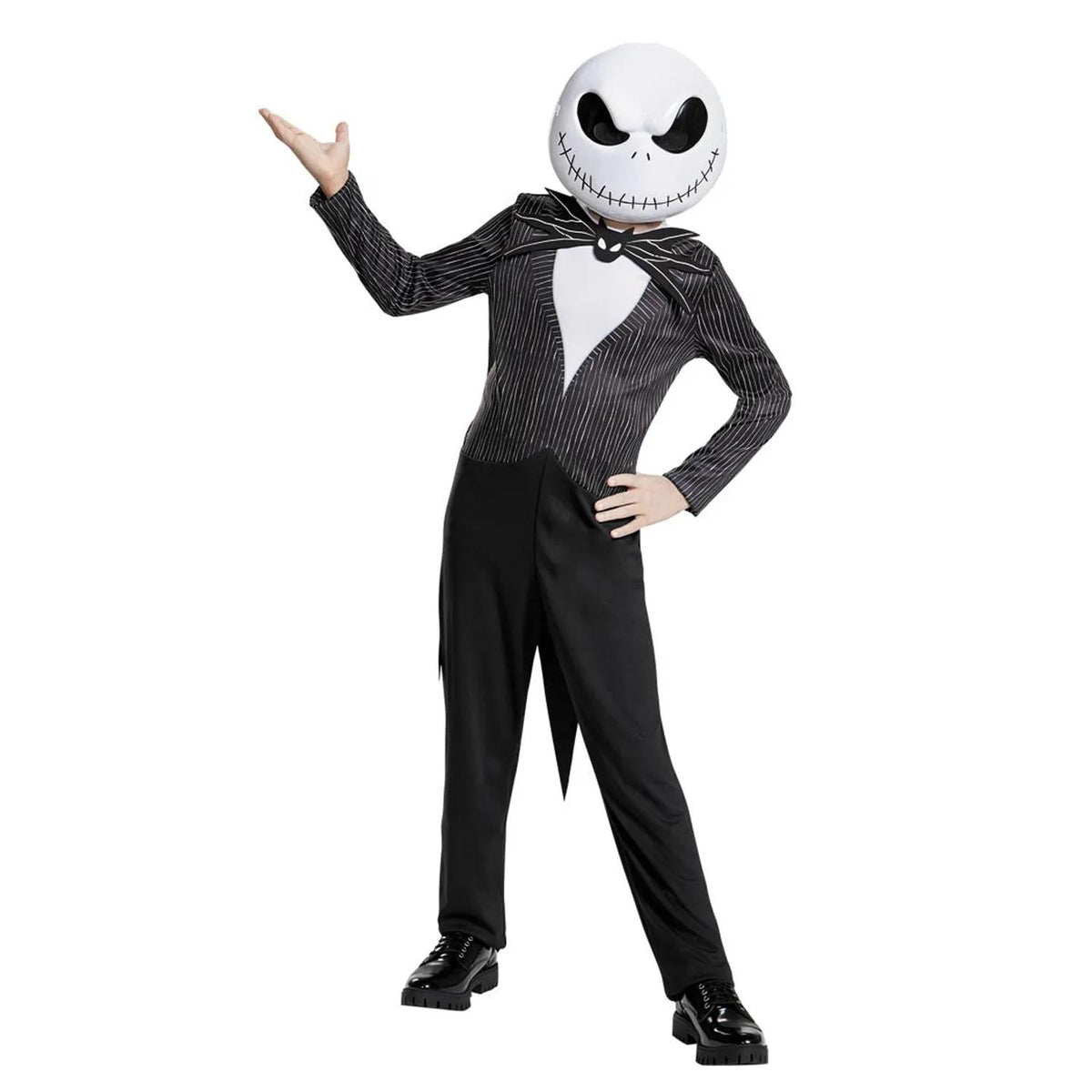 Boys' Jack Skellington Costume - Size 7-8