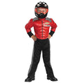  Toddler Boys' Turbo Racer Muscle Jumpsuit Costume - Size 4-6