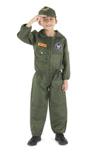  Top Gun Costume - Air Force Fighter Pilot Costume - WW2 Fighter Pilot Dress Up for Boys and Girls