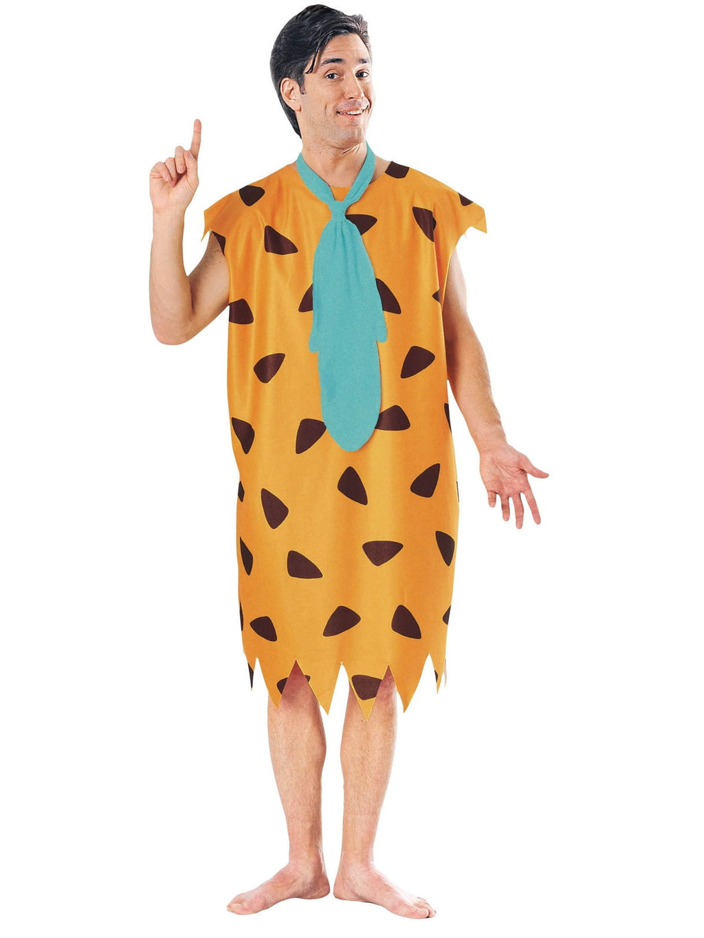 Flintstones Animated Fred Men's Halloween Fancy-Dress Costume for Adult, Standard