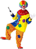  Clown Men\'s Halloween Fancy-Dress Costume for Adult, Regular One Size