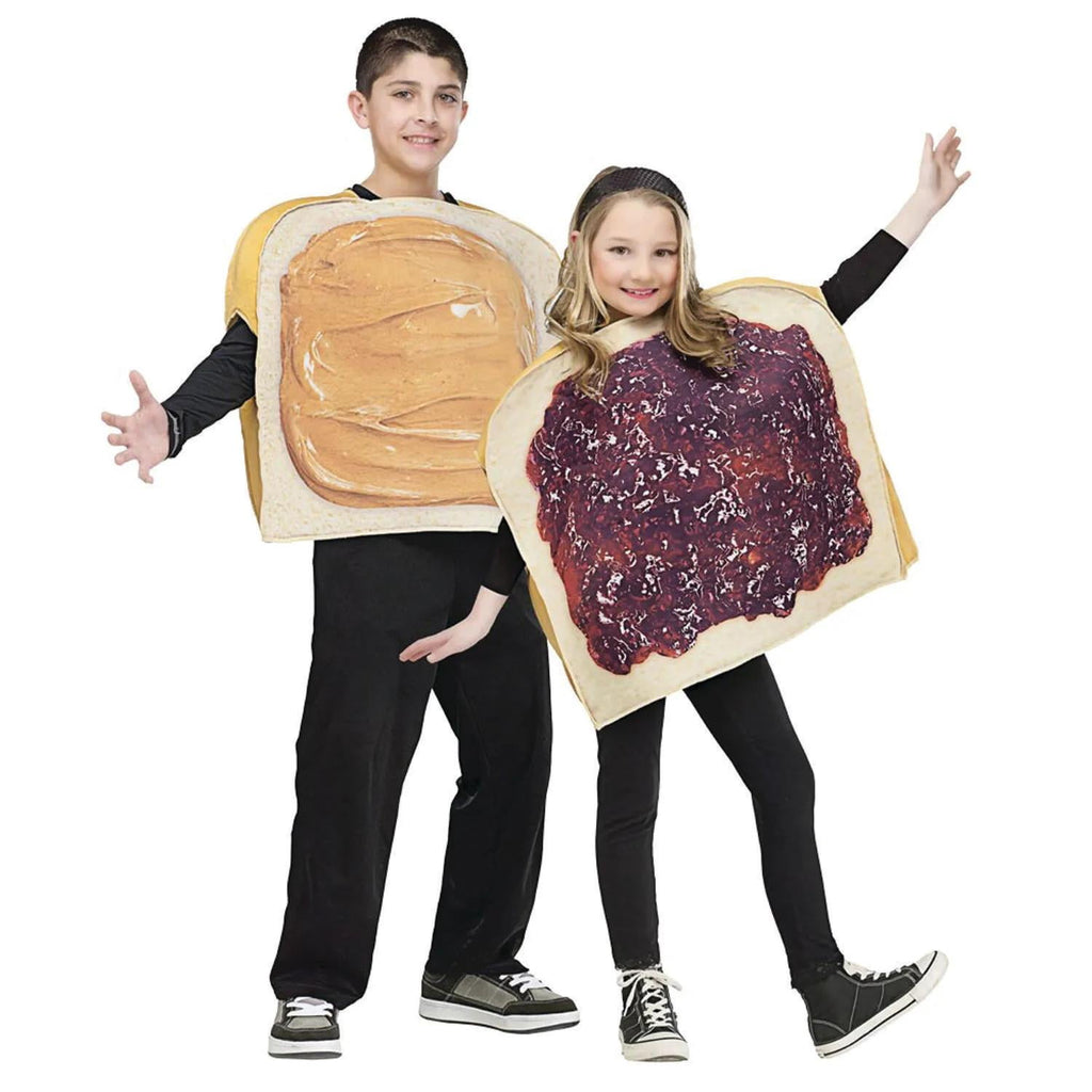  Peanut Butter Jelly Halloween Fancy-Dress Costume for Child, Regular One Size