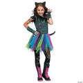  Rainbow Cat Costumes Halloween Fancy-Dress Costume for Child, Little Girls L (12-14)