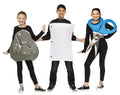  Rock Paper Scissor School Game Halloween Fancy-Dress Costumes for Child, Regular One Size (3 Each)