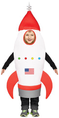  Rocket Ship Boy's Halloween Fancy-Dress Costume, Toddler 3T-4T