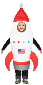  Rocket Ship Boy's Halloween Fancy-Dress Costume, Toddler 3T-4T