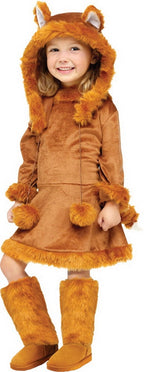  Sweet Fox Halloween Fancy-Dress Costume for Child, Big Girls M