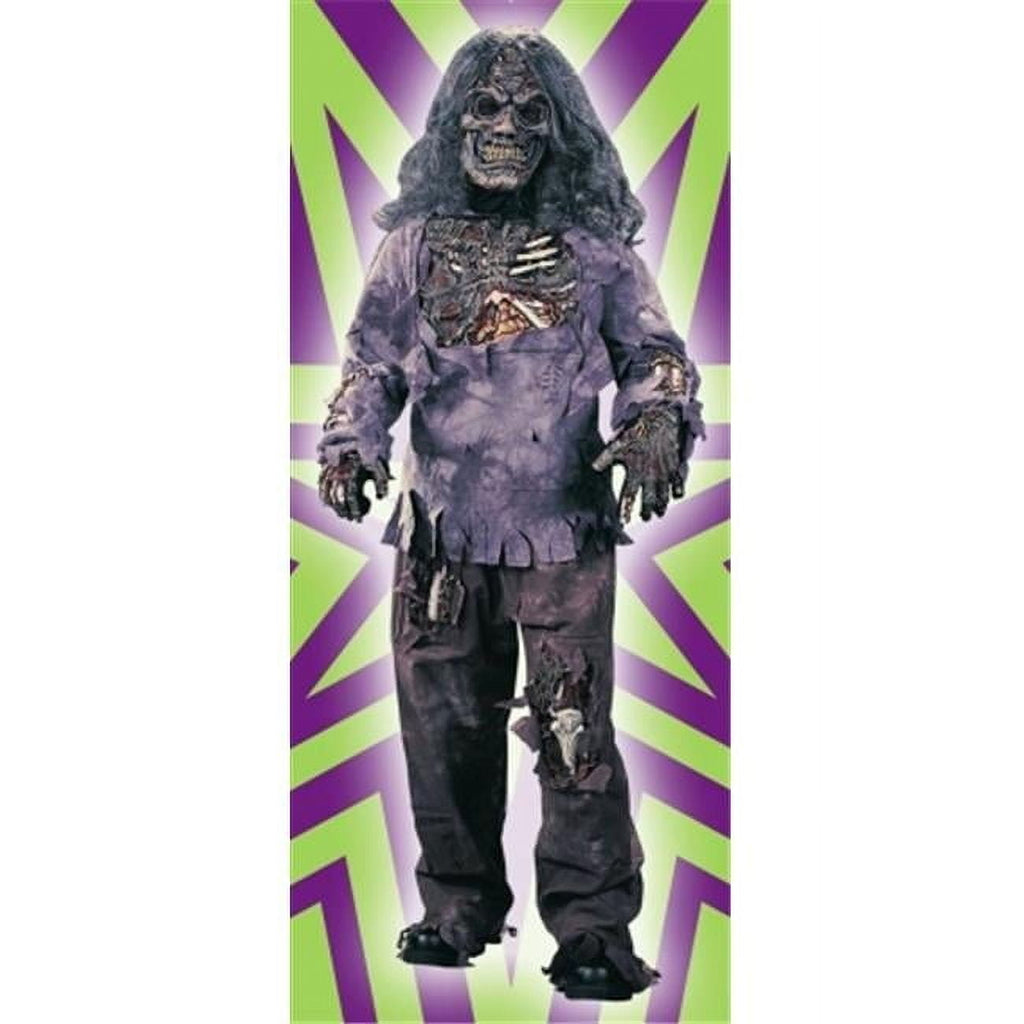  Undead Decaying Grave Zombie Boy's Halloween Fancy-Dress Costume for Child, with Mask S