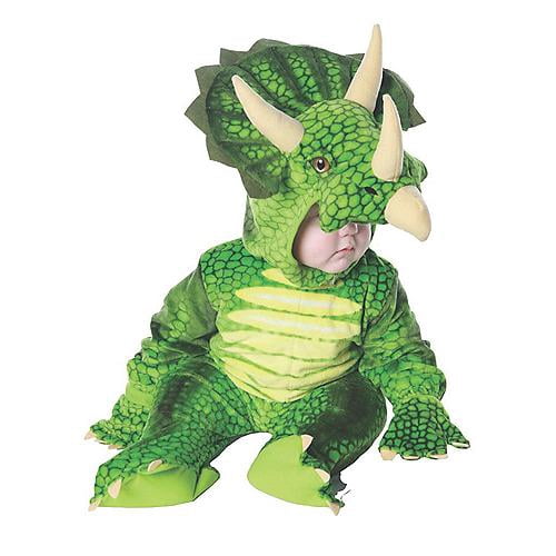 Green Triceratops Toddler Halloween Costume